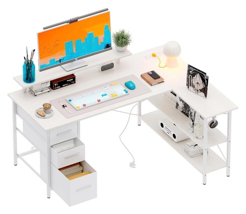 Corner shape desk 120x80 - desk,