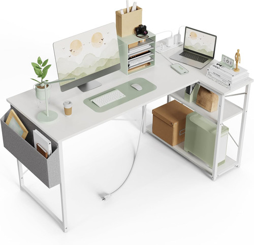 Bexevue small shaped desk - l,