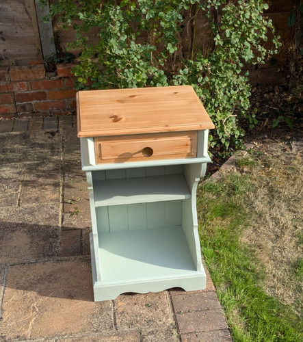 Vintage pine small desk - vintage, or