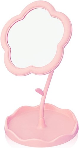 Flower shaped makeup mirror - flower-shaped,