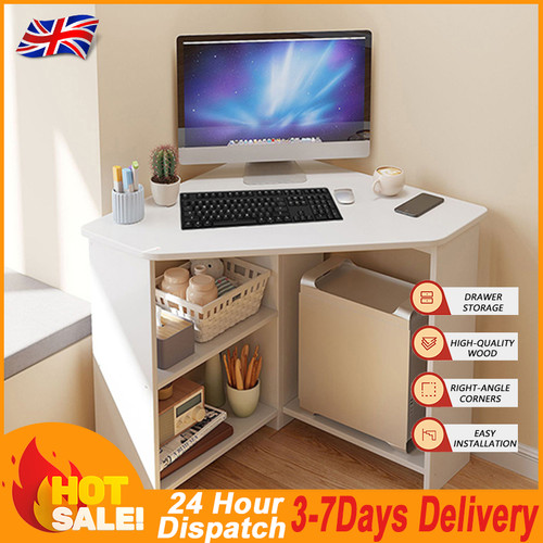 New white wood corner - white,