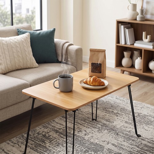 Folding coffee table - folding,