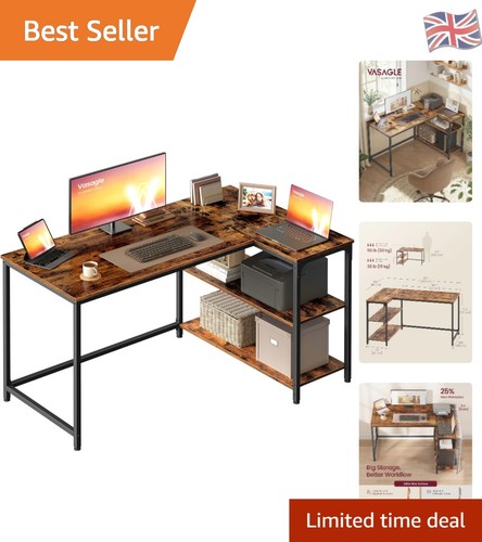 Compact shaped desk - l-shaped,