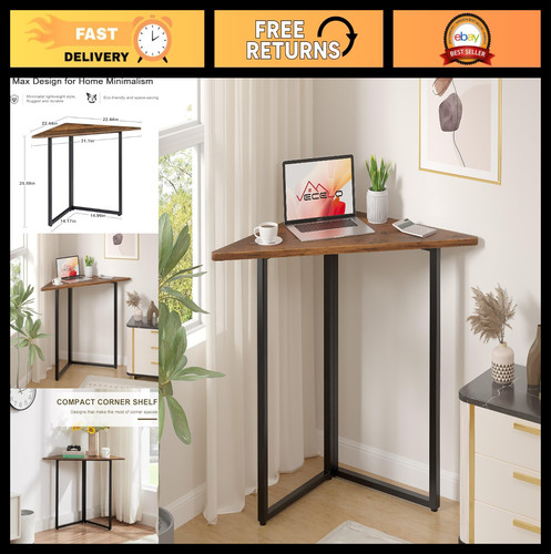 Triangle corner desk for small - corner,
